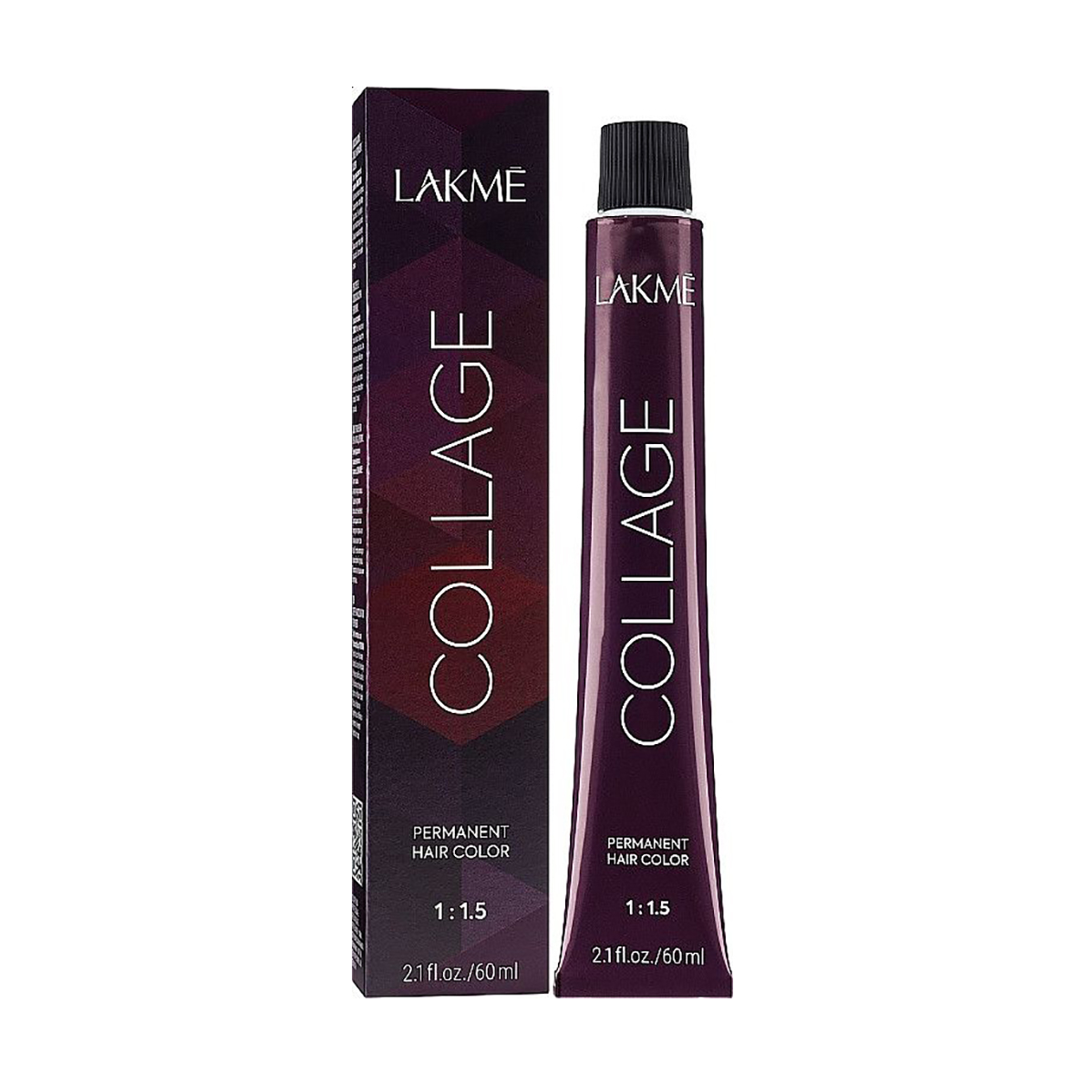Перманентна фарба для волосся Lakme Collage Creme Hair Color 8/12 Ash VioletLight Blonde, 60 мл